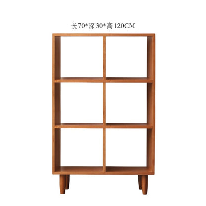 Bibliothèque Madison en teck Cube Nordic en bois massif