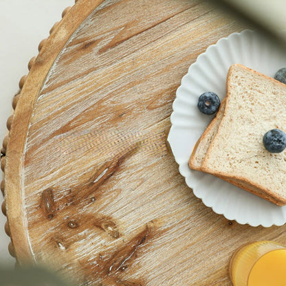 Table d'appoint ronde en rotin Herdis