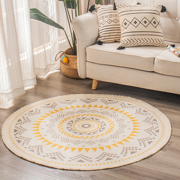 Tapis rond Lucienne