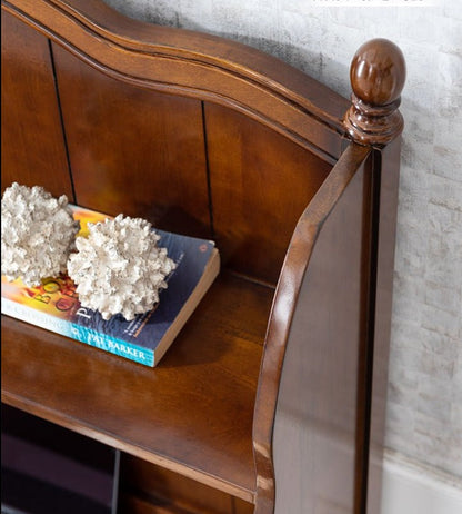 Bureau ABEL en bois massif avec étagère