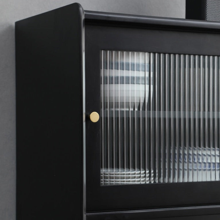 Buffet scandinave en bois massif ADALINE (3 couleurs, 3 tailles)