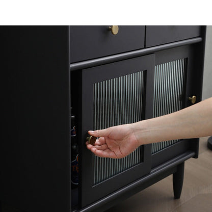 Buffet scandinave ADELAIDE en bois massif (4 couleurs, 2 tailles)