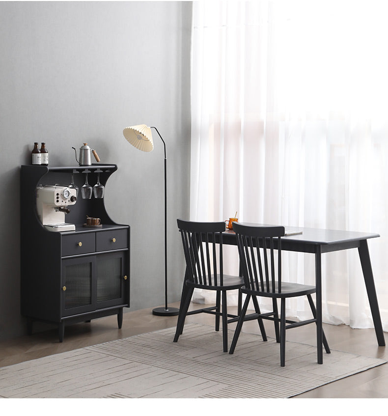 Buffet scandinave ADELAIDE en bois massif (4 couleurs, 2 tailles)