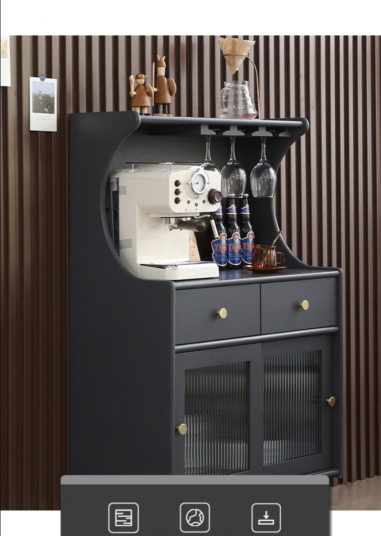 Buffet scandinave ADELAIDE en bois massif (4 couleurs, 2 tailles)