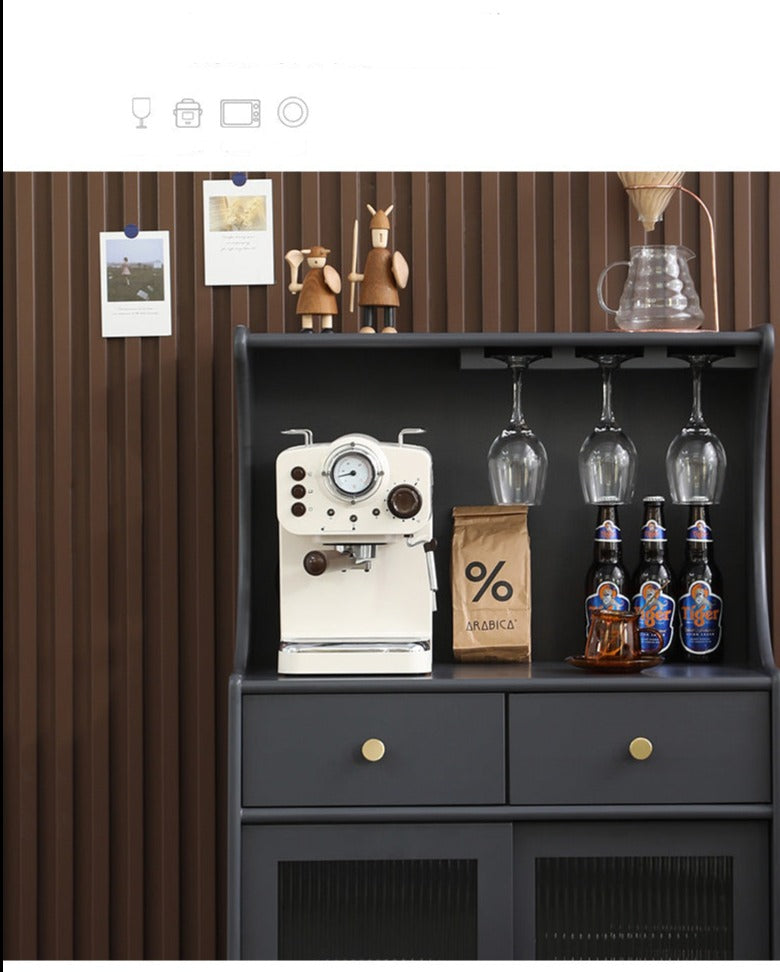 Buffet scandinave ADELAIDE en bois massif (4 couleurs, 2 tailles)