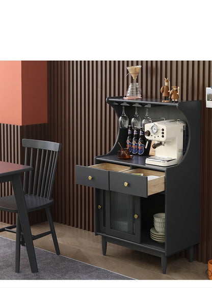 Buffet scandinave ADELAIDE en bois massif (4 couleurs, 2 tailles)