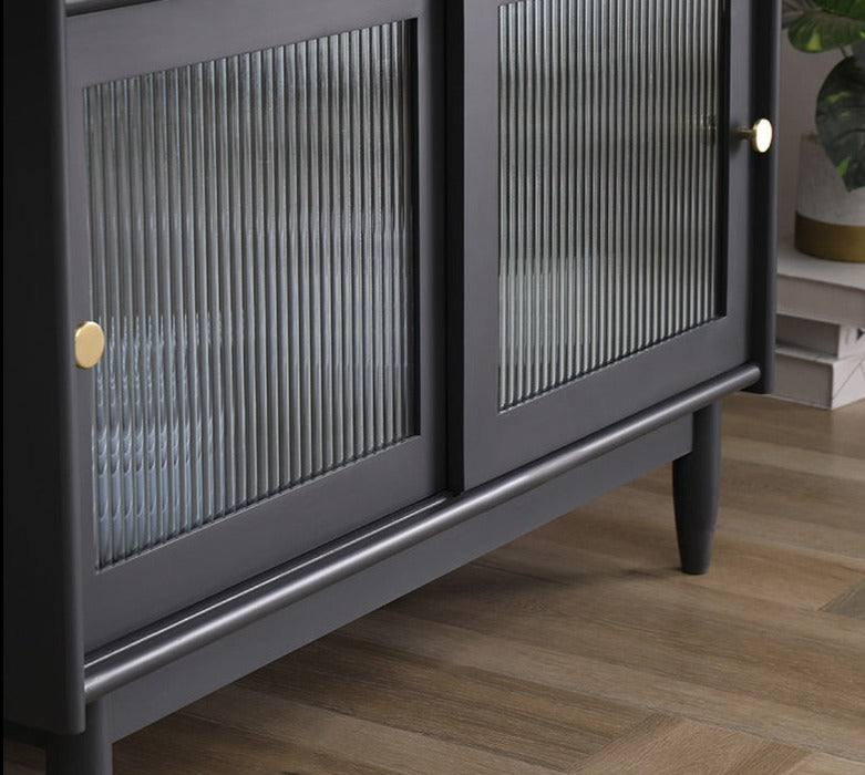 Buffet scandinave ADELAIDE en bois massif (4 couleurs, 2 tailles)