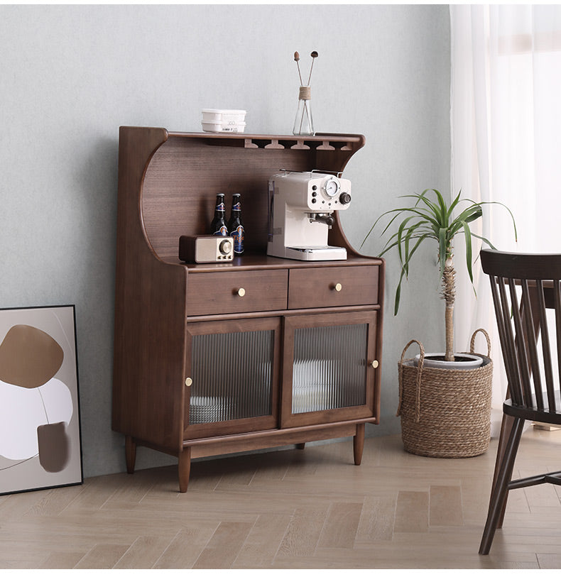 Buffet scandinave ADELAIDE en bois massif (4 couleurs, 2 tailles)