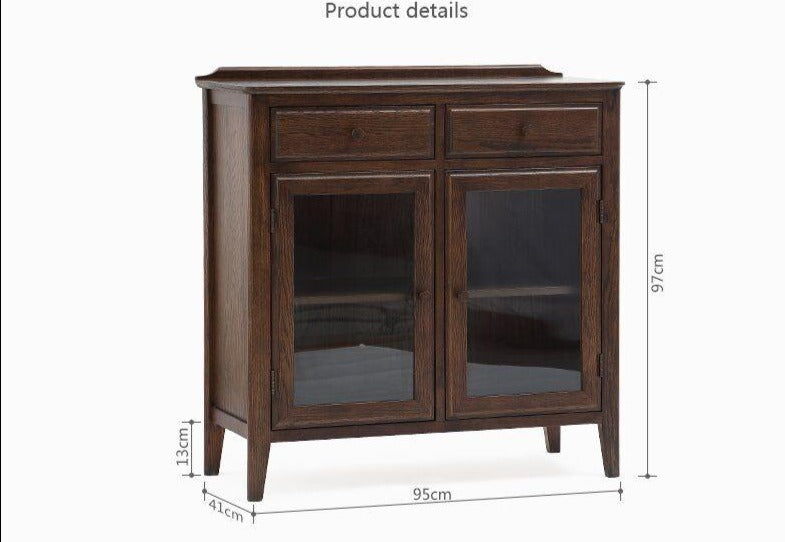 Buffet tout en bois massif AKI de conception américaine