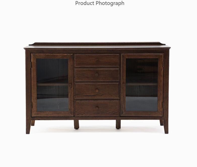 Buffet tout en bois massif AKI de conception américaine