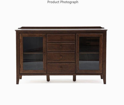 Buffet tout en bois massif AKI de conception américaine