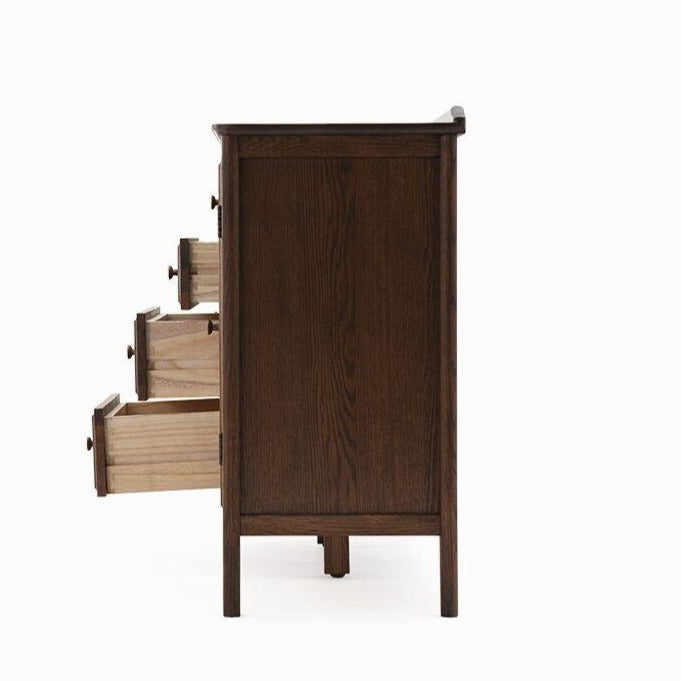 Buffet tout en bois massif AKI de conception américaine