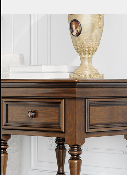 Lampe de chevet ALICE SHERATON, table d'appoint, meuble de conception allemande