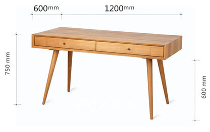 Bureau nordique en bois massif ALICIA BELAIR