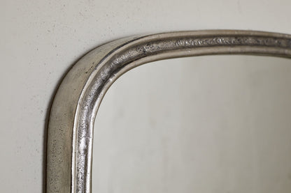 Miroir mural Almora - Nickel antique