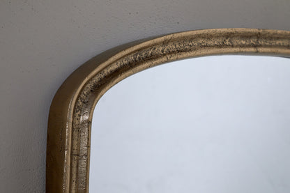 Miroir mural Almora - Laiton antique - Très petit