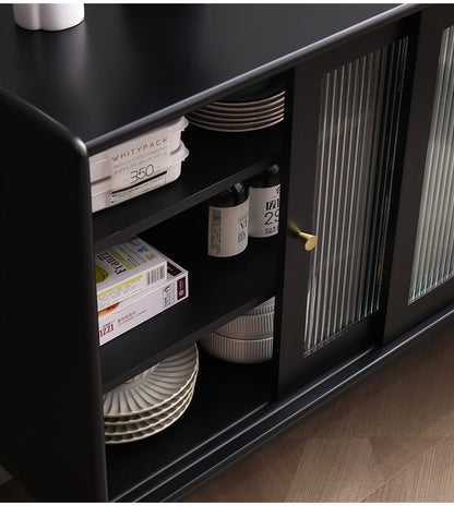 Buffet AMALIA Scandinavia Buffet moderne en bois massif (4 couleurs)