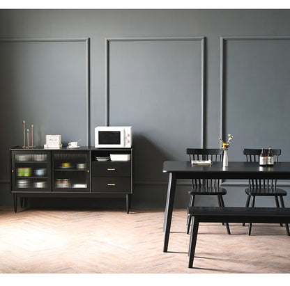 Buffet AMALIA Scandinavia Buffet moderne en bois massif (4 couleurs)