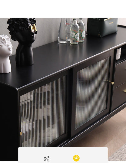 Buffet AMALIA Scandinavia Buffet moderne en bois massif (4 couleurs)