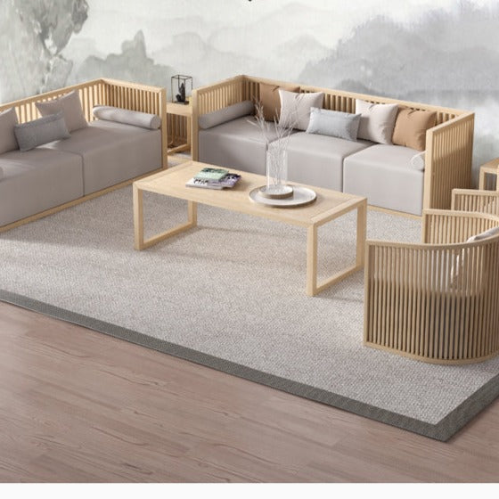 ANIYAH OHIO HILTON Canapé japonais en latex Frêne nordique