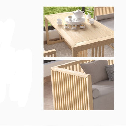 ANIYAH OHIO HILTON Canapé japonais en latex Frêne nordique