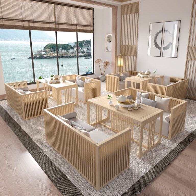 ANIYAH OHIO HILTON Canapé japonais en latex Frêne nordique