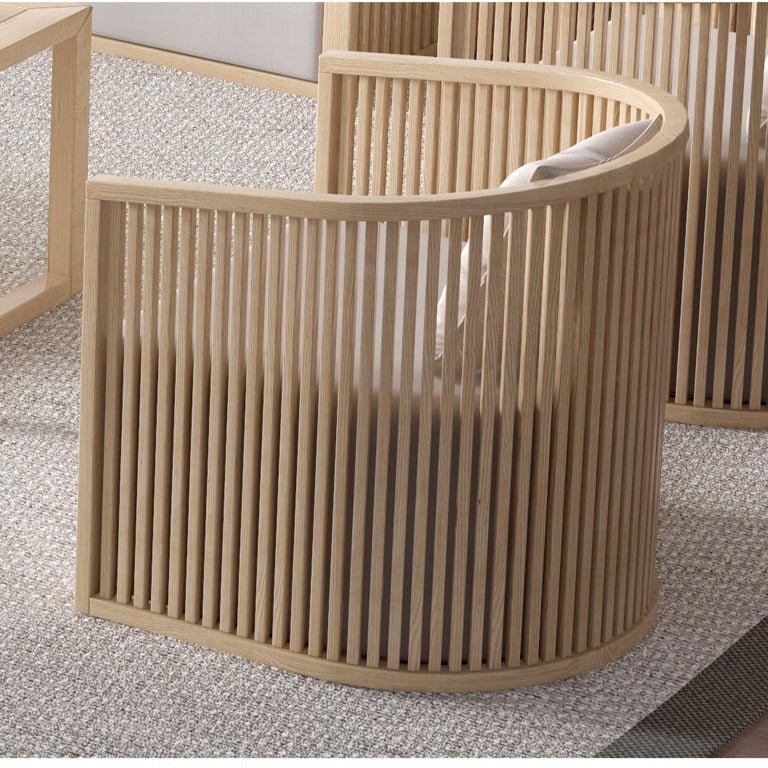 ANIYAH OHIO HILTON Canapé japonais en latex Frêne nordique