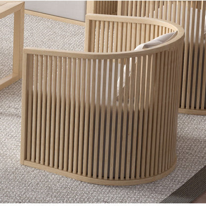 ANIYAH OHIO HILTON Canapé japonais en latex Frêne nordique