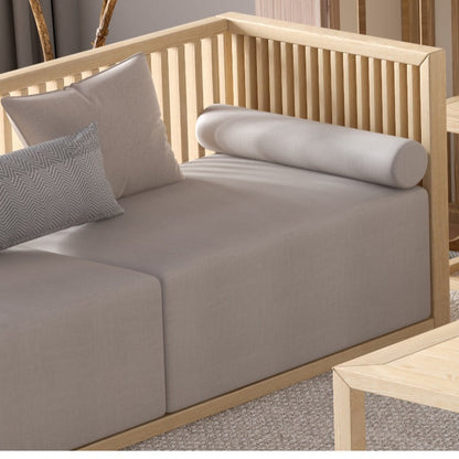 ANIYAH OHIO HILTON Canapé japonais en latex Frêne nordique