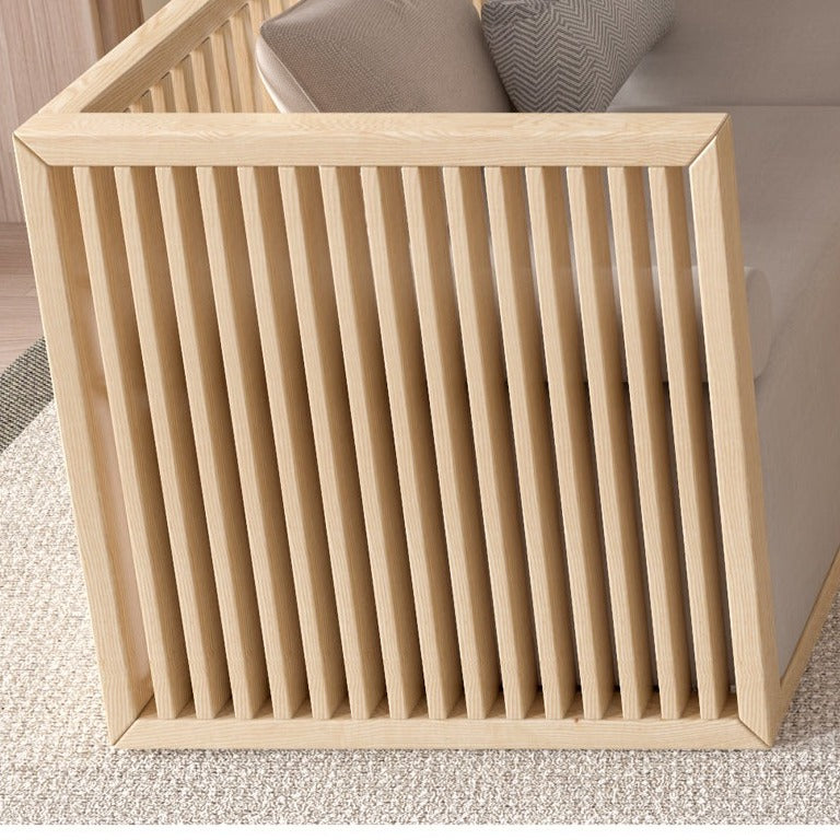 ANIYAH OHIO HILTON Canapé japonais en latex Frêne nordique