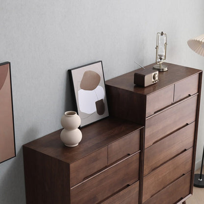 Commode scandinave en bois massif ANN (4 couleurs, 2 tailles)