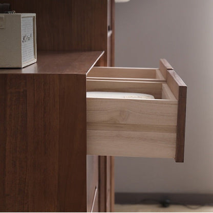 Commode scandinave en bois massif ANN (4 couleurs, 2 tailles)