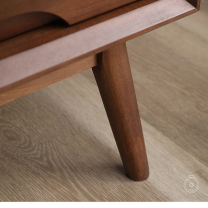 Commode scandinave en bois massif ANN (4 couleurs, 2 tailles)