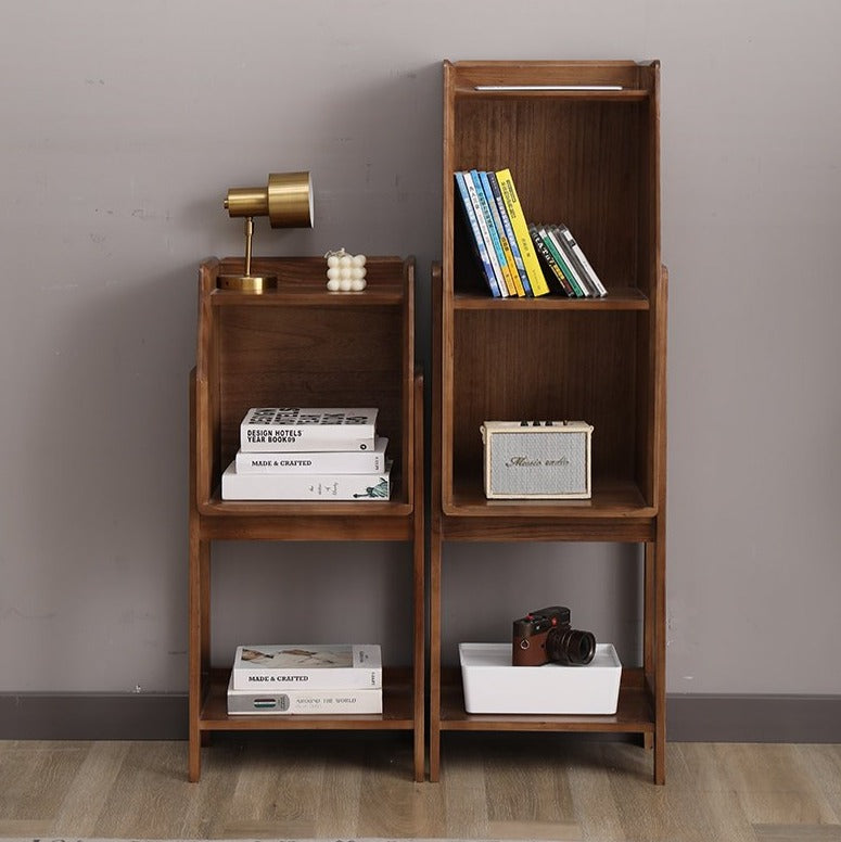 Bibliothèque en pin massif ANTHONY Rangement précieux / Livres