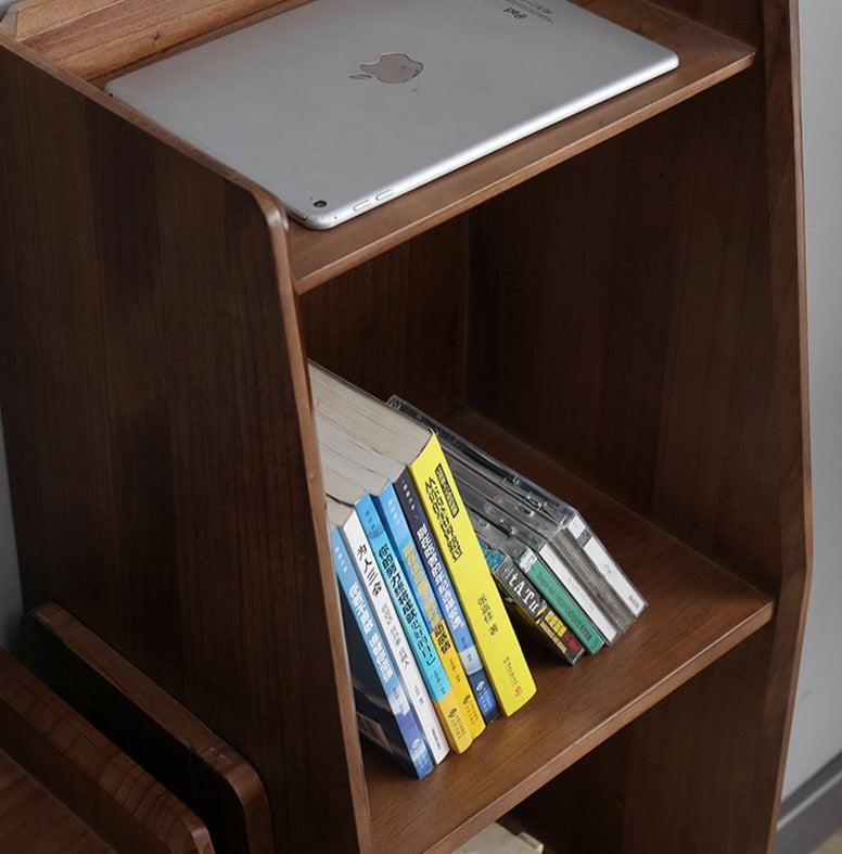 Bibliothèque en pin massif ANTHONY Rangement précieux / Livres