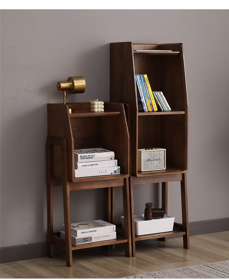 Bibliothèque en pin massif ANTHONY Rangement précieux / Livres