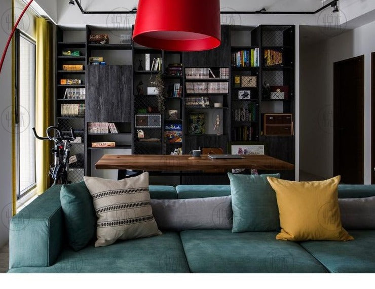 Table à manger en bois massif ANTONIO, style nordique, moderne, minimaliste, scandinave