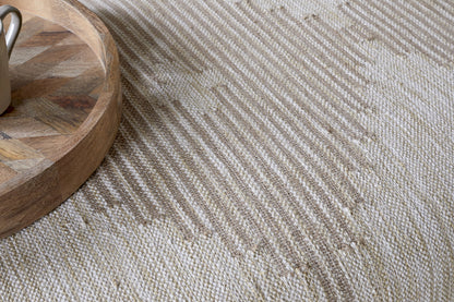 Pouf rembourré Aranya - Naturel