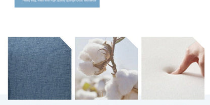 Canapé scandinave de luxe ARIA en bois massif de style nordique (couleur noyer/naturel, ensemble de 10 combinaisons)