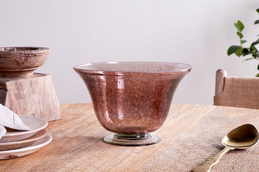 Bol en verre Aderonke - Prune