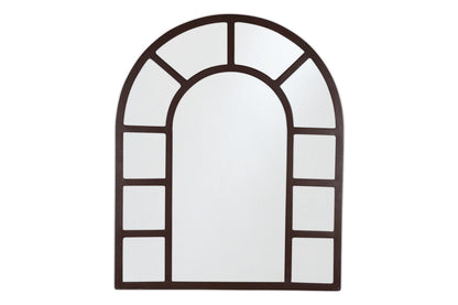 Miroir d'extérieur arqué Amaga - Noir antique