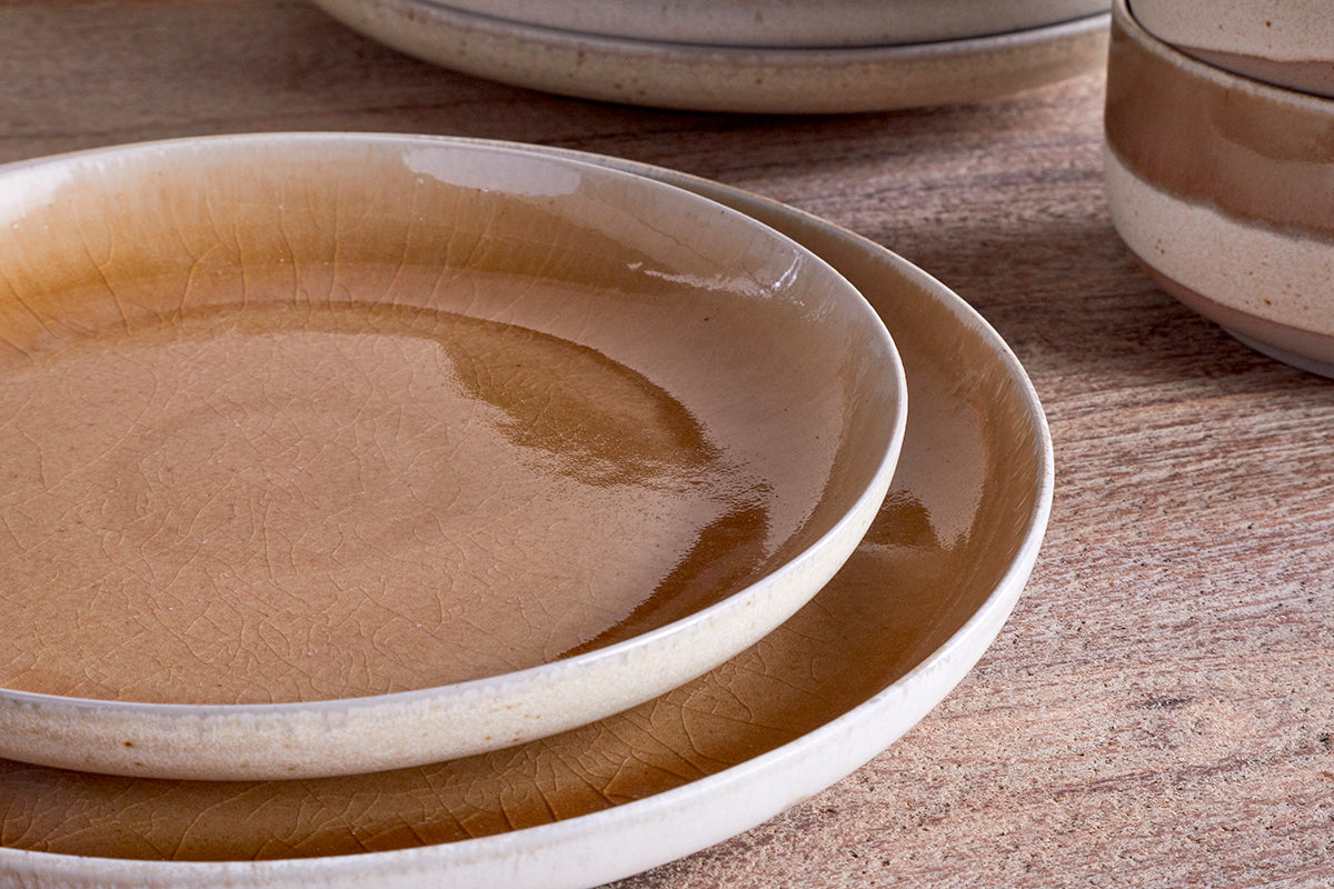 Service de table Arici - Sable - (Ensemble de 12)