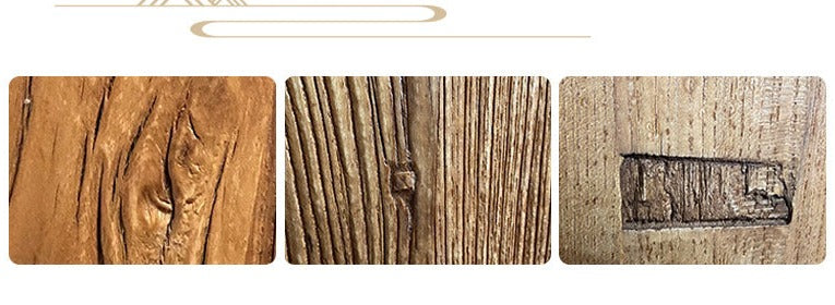 Buffet en bois massif recyclé d'automne, armoire, vieil orme