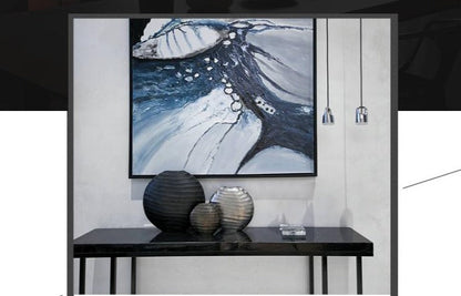 BEAU Console Table Canapé Nordique Simple Américain En Bois Massif Affichage