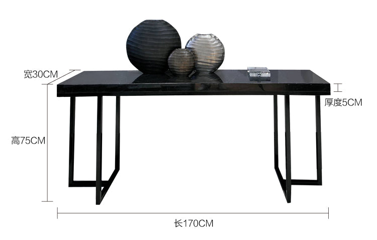 BEAU Console Table Canapé Nordique Simple Américain En Bois Massif Affichage