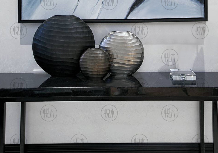 BEAU Console Table Canapé Nordique Simple Américain En Bois Massif Affichage