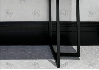 BEAU Console Table Canapé Nordique Simple Américain En Bois Massif Affichage