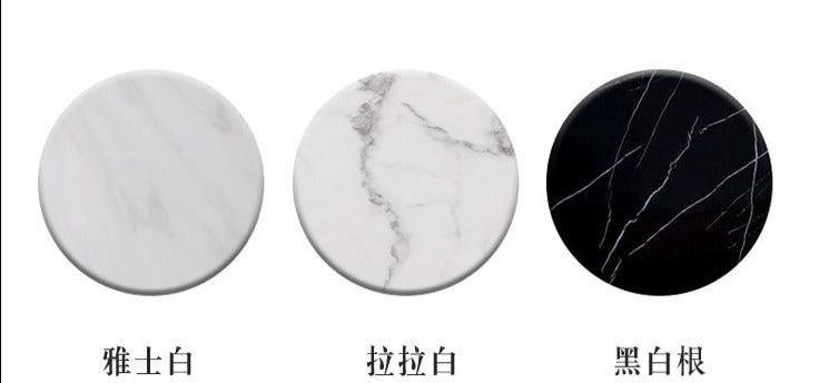 Table basse ronde gigogne moderne et nordique BENNETT