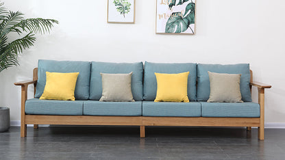 Canapé nordique moderne en bois massif BENTLEY