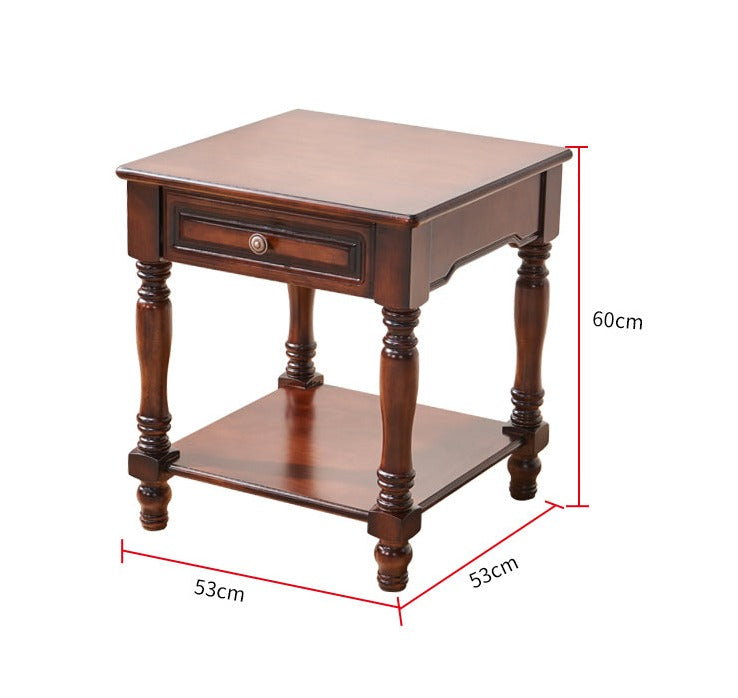 Canapé américain en bois massif BOSTON HILTON avec accoudoirs 1+2+3 et assise en cuir et tissu